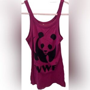 DANGERED WWF Tank Top Women’s Sz S,L,XL Purple Shirt New